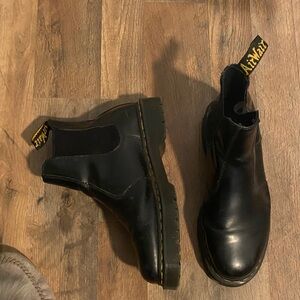 Dr. Martens Leather Chelsea Boots